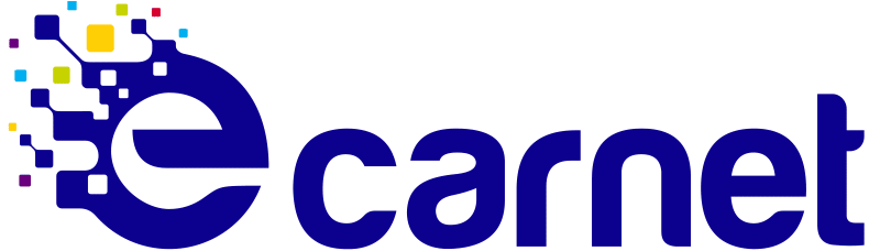 logo ecarnet bleu